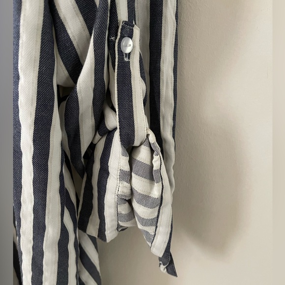 Brand New Striped Blend Shirt Dress or Tunic  Size 26 - Picture 5 of 16